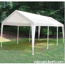 King Canopy Titan 10 x 20 ft. Canopy Replacement Cover - White